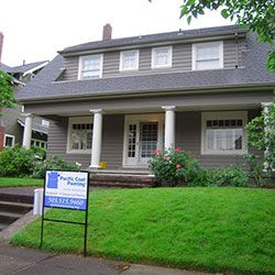 NE Portland Painting - Side of House